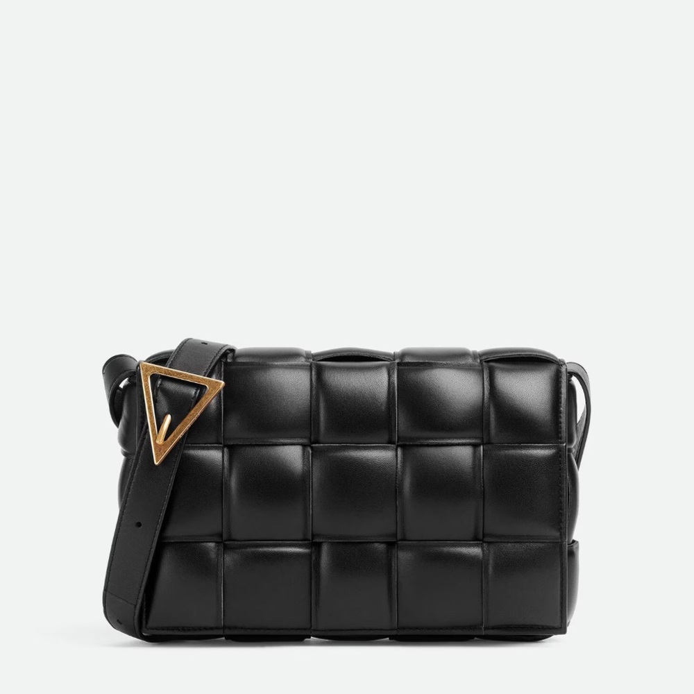 Bottega Veneta Padded Cassette Black New